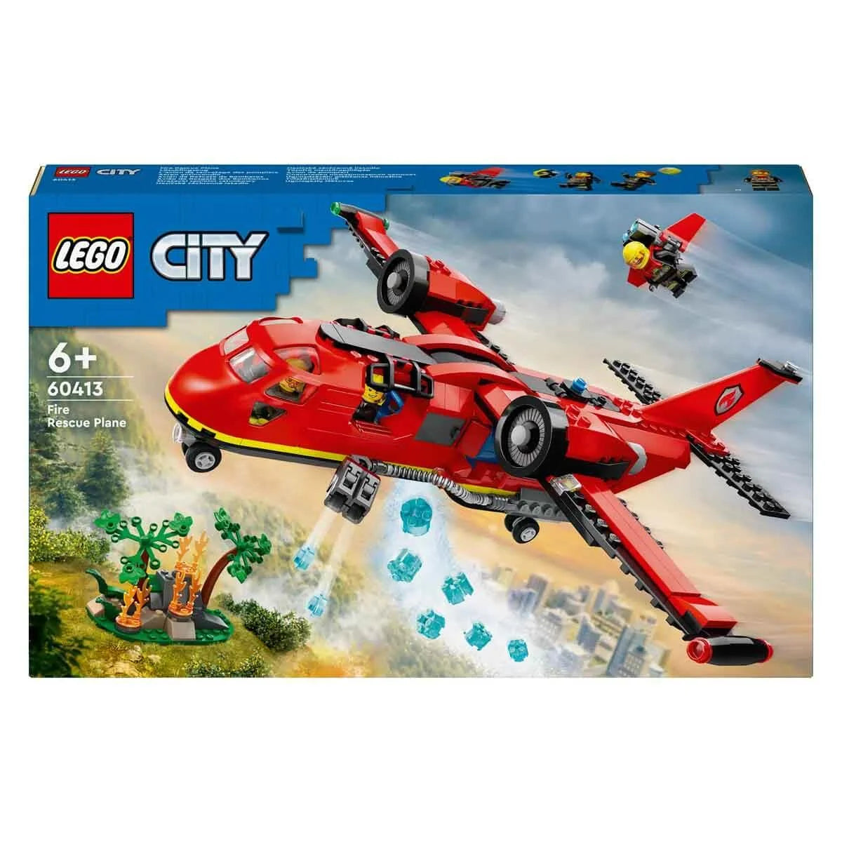 Lego City İtfaiye Kurtarma Uçağı 60413 | Toysall