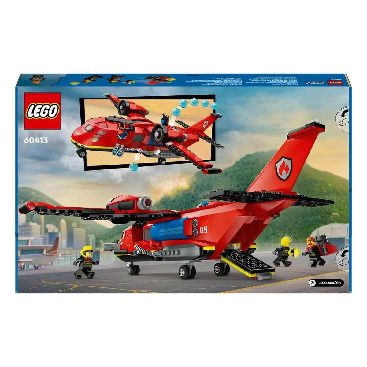 Lego City İtfaiye Kurtarma Uçağı 60413 | Toysall