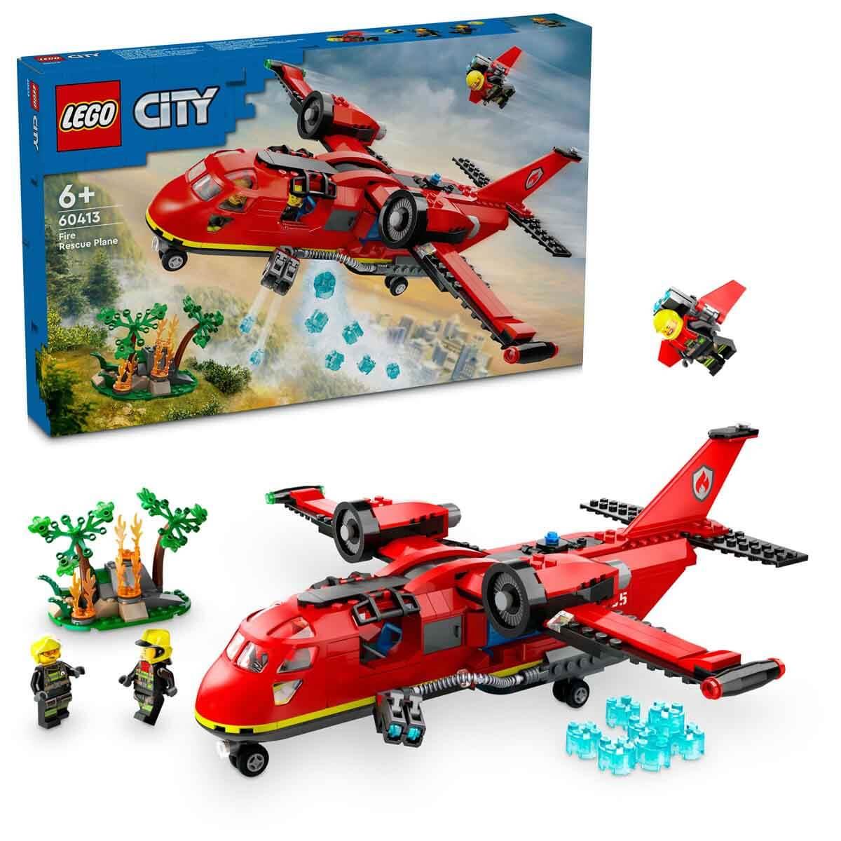 Lego City İtfaiye Kurtarma Uçağı 60413 | Toysall