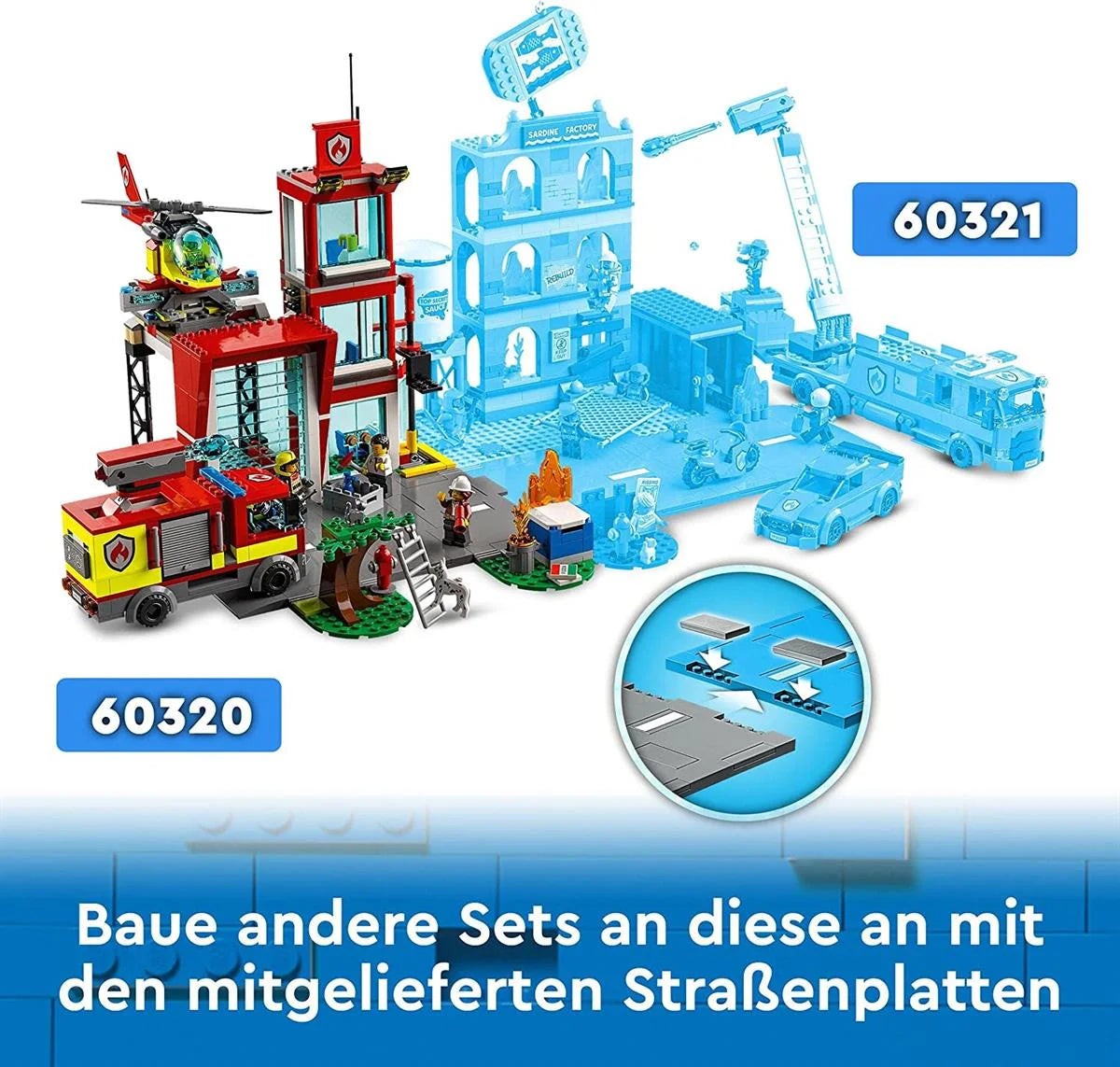 Lego City İtfaiye Merkezi 60320 | Toysall