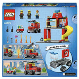 Lego City İtfaiye Merkezi ve İtfaiye Kamyonu 60375 | Toysall