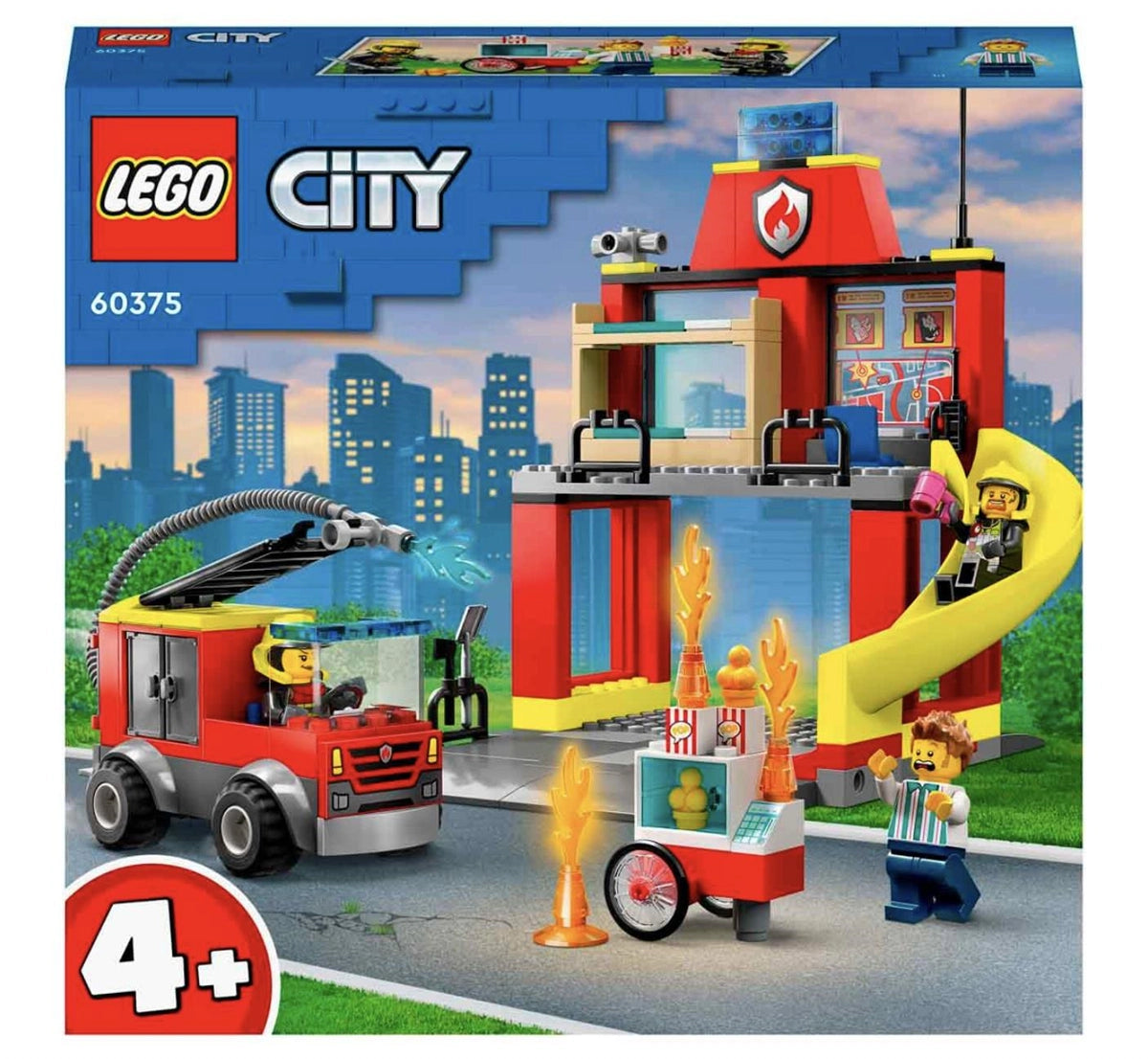 Lego City İtfaiye Merkezi ve İtfaiye Kamyonu 60375 | Toysall