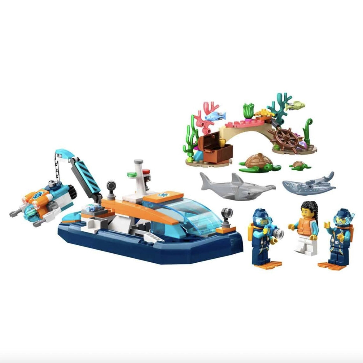 Lego City Kaşif Dalış Kapsülü 60377 | Toysall