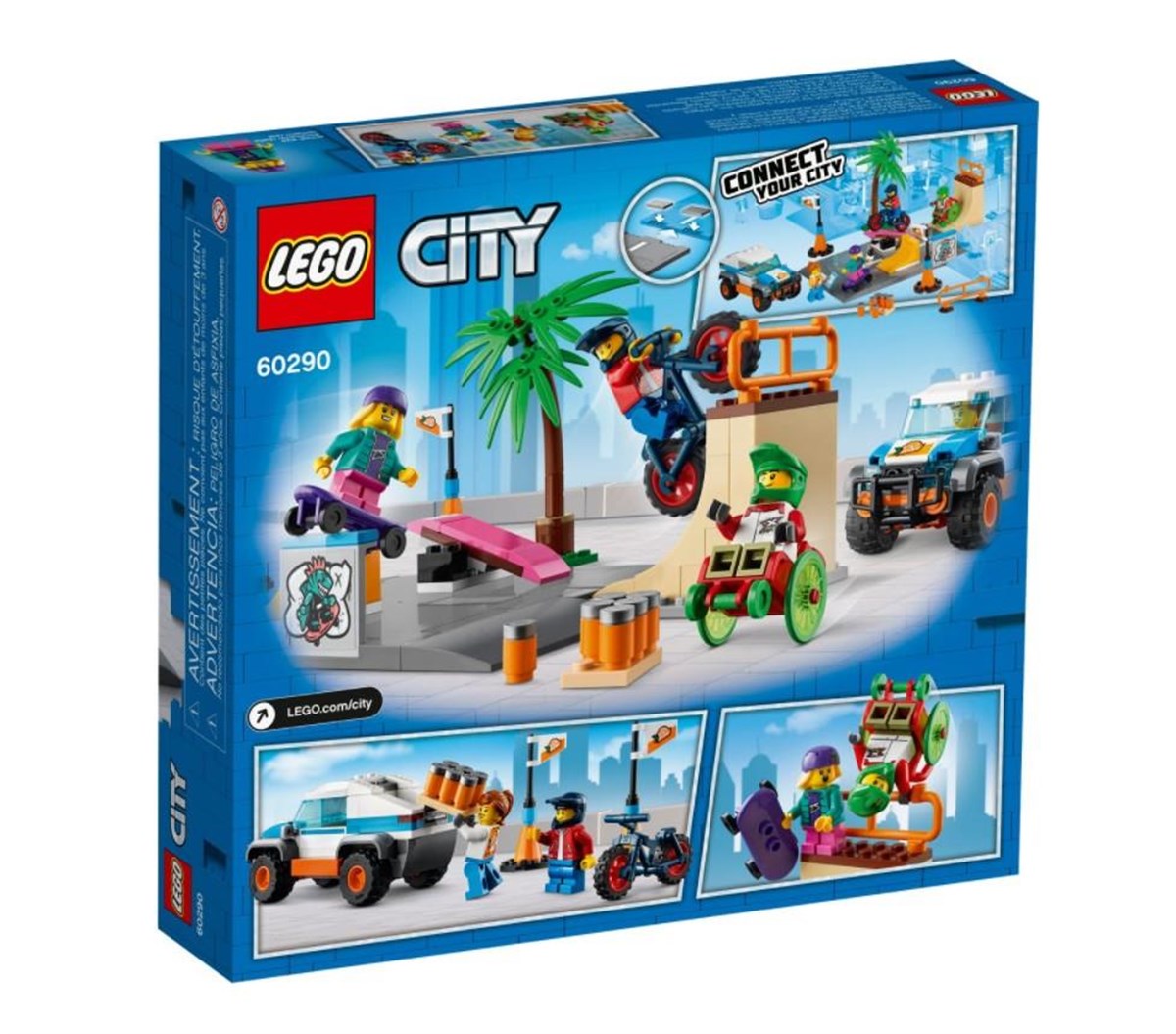 Lego City Kaykay Parkı 60290 | Toysall