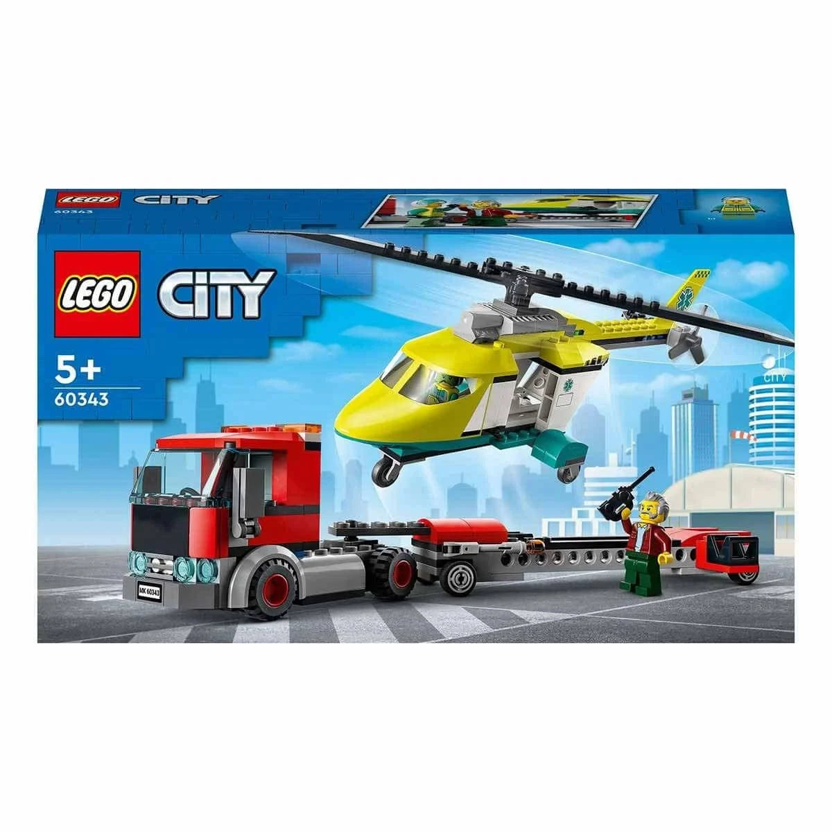 Lego City Kurtarma Helikopteri Nakliyesi 60343 | Toysall