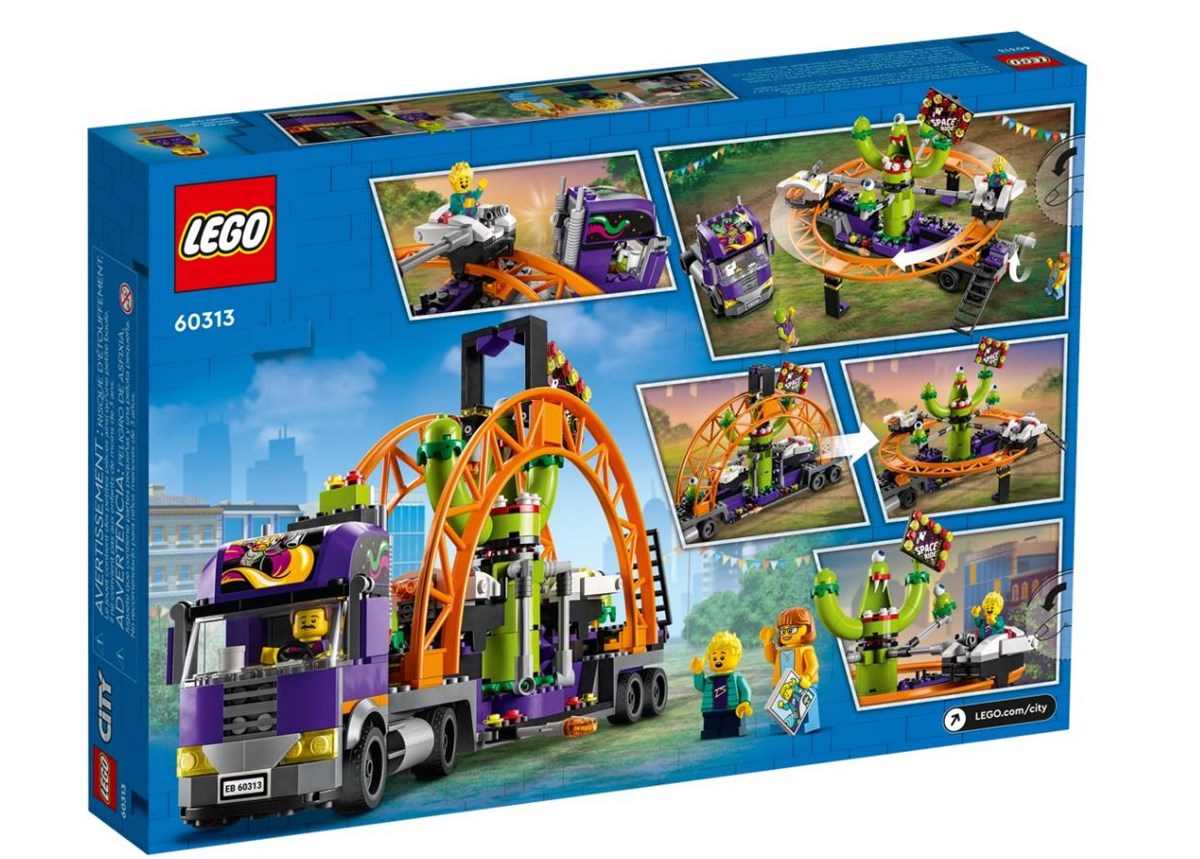 Lego City Lunapark Uzay Oyuncağı Kamyonu 60313 | Toysall