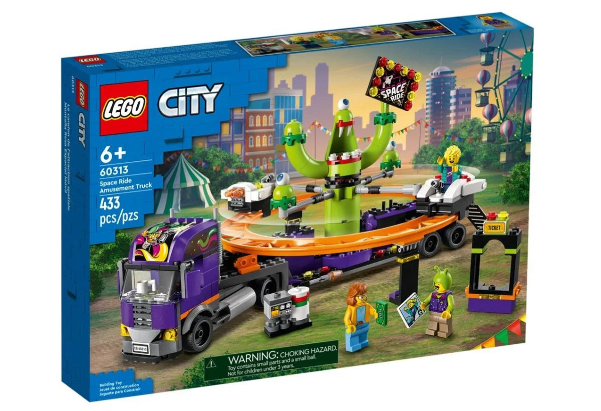 Lego City Lunapark Uzay Oyuncağı Kamyonu 60313 | Toysall