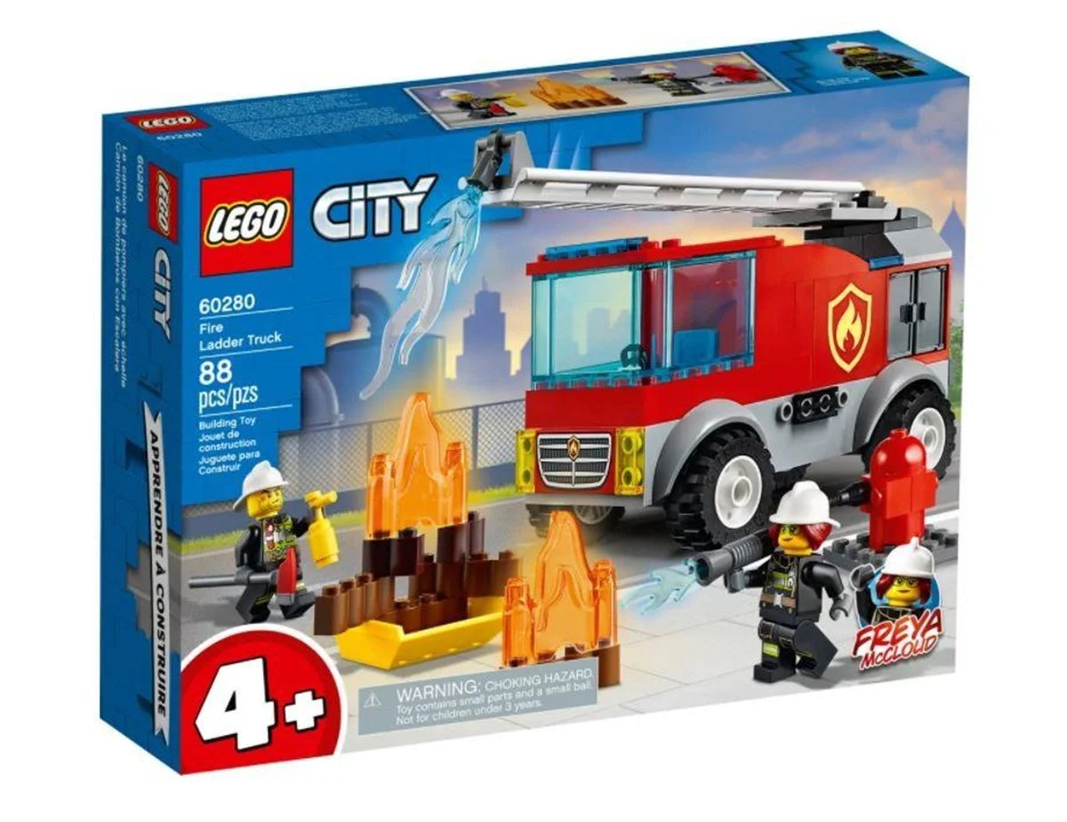 Lego City Merdivenli İtfaiye Kamyonu 60280 | Toysall