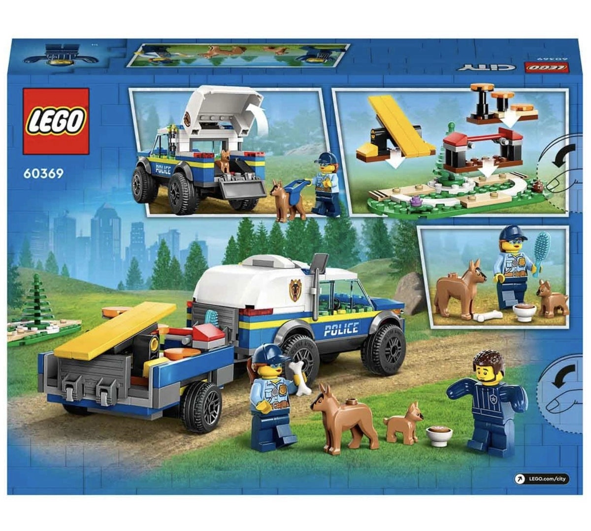 Lego City Mobil Polis Köpeği Eğitimi 60369 | Toysall