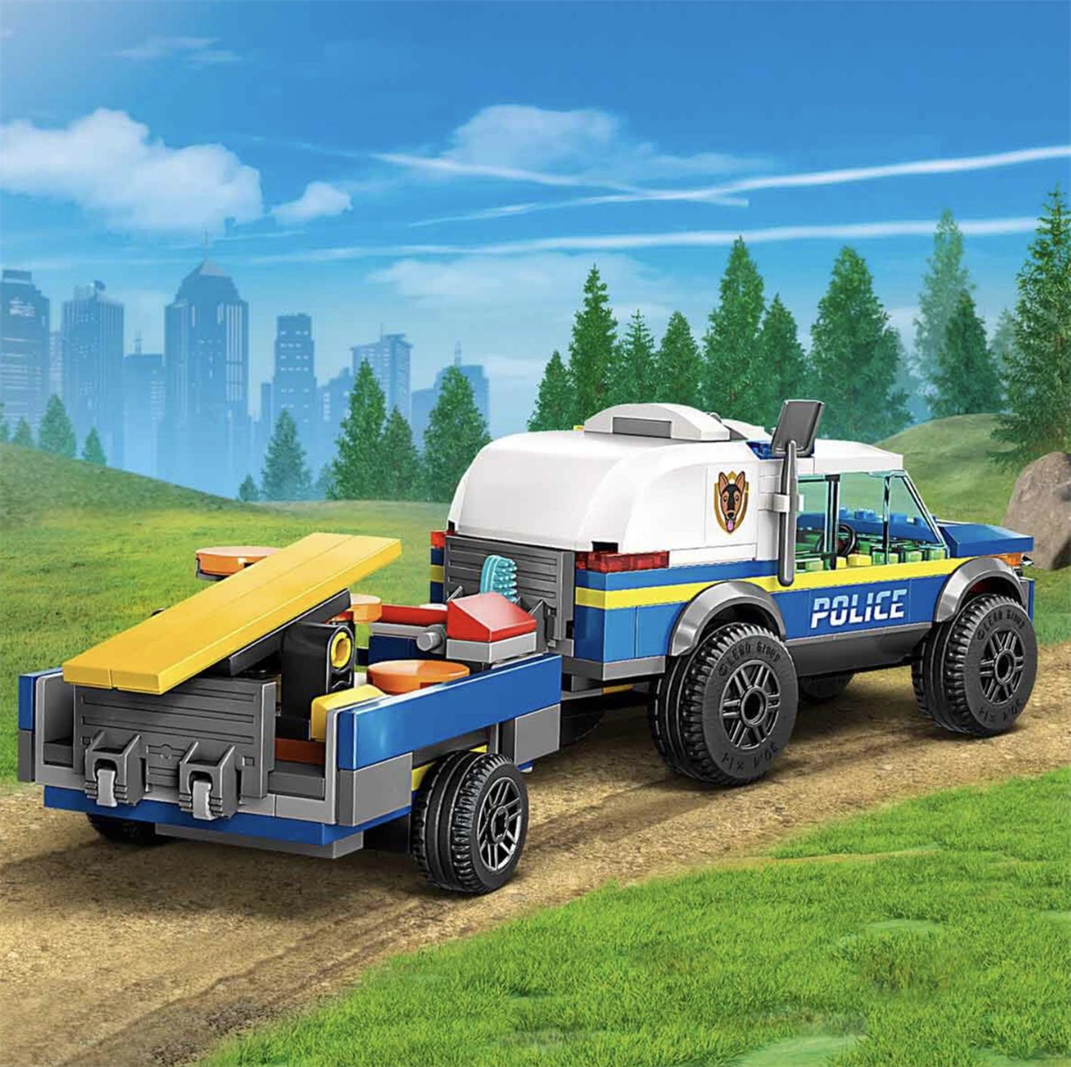 Lego City Mobil Polis Köpeği Eğitimi 60369 | Toysall