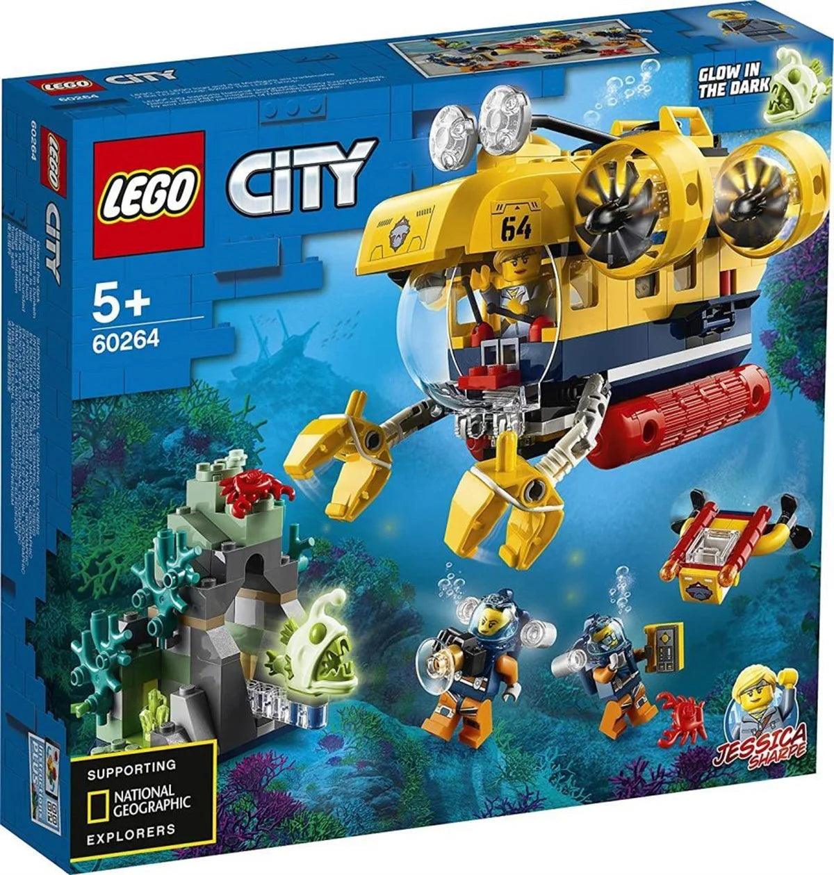 Lego City Okyanus Keşif Denizaltısı 60264 | Toysall