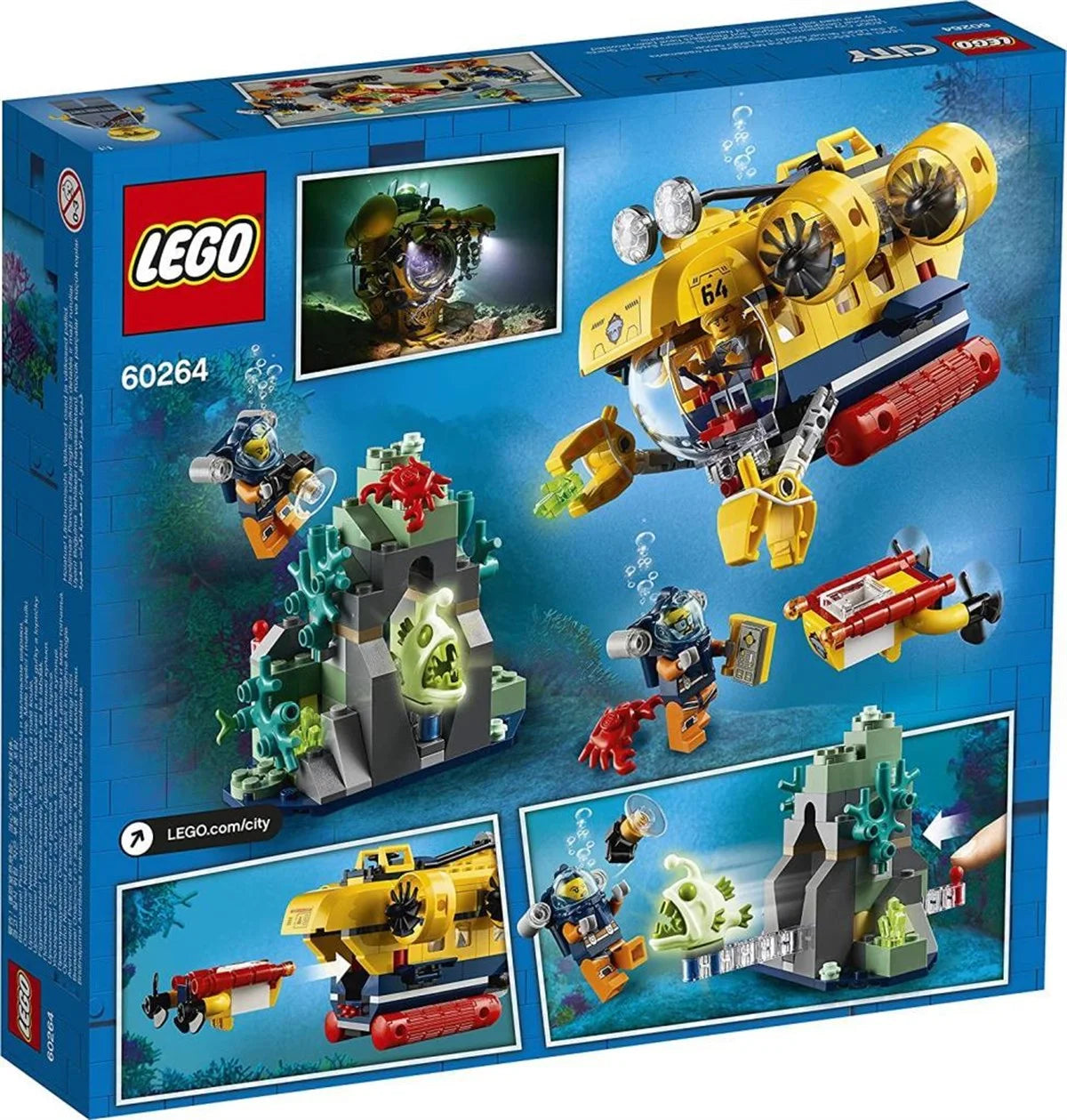 Lego City Okyanus Keşif Denizaltısı 60264 | Toysall