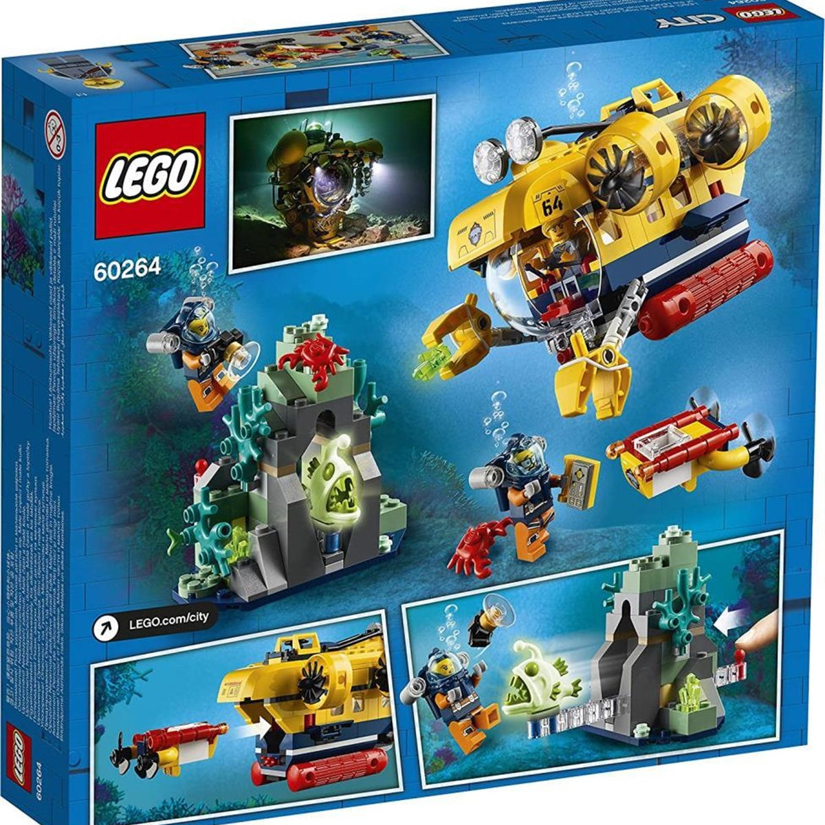 Lego City Okyanus Keşif Denizaltısı 60264 | Toysall