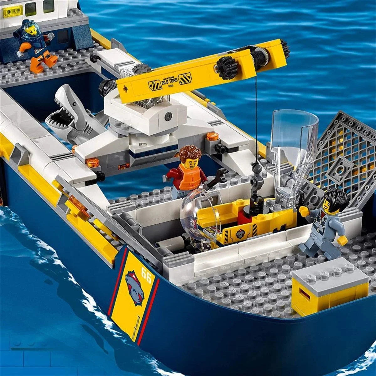 Lego City Okyanus Keşif Gemisi 60266 | Toysall Lego City Okyanus Keşif Gemisi 60266 | Toysall