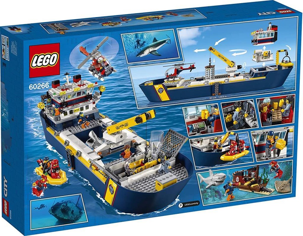 Lego City Okyanus Keşif Gemisi 60266 | Toysall