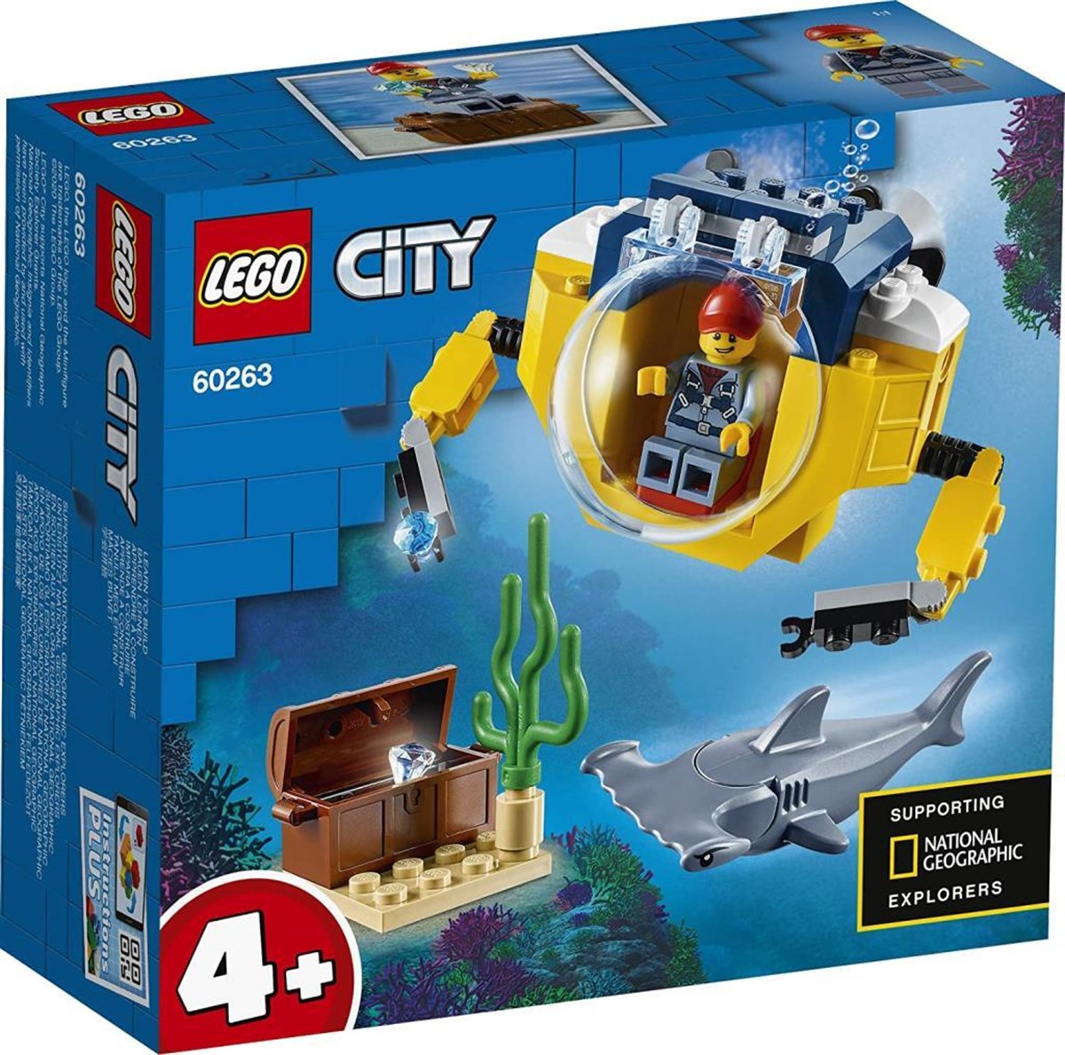 Lego City Okyanus Mini Denizaltı 60263 | Toysall