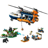 Lego City Orman Kaşifinin Helikopteri Kamp Yerinde 60437