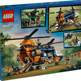 Lego City Orman Kaşifinin Helikopteri Kamp Yerinde 60437