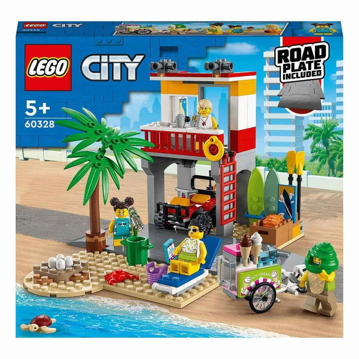 Lego City Plaj Cankurtaran Merkezi 60328 | Toysall