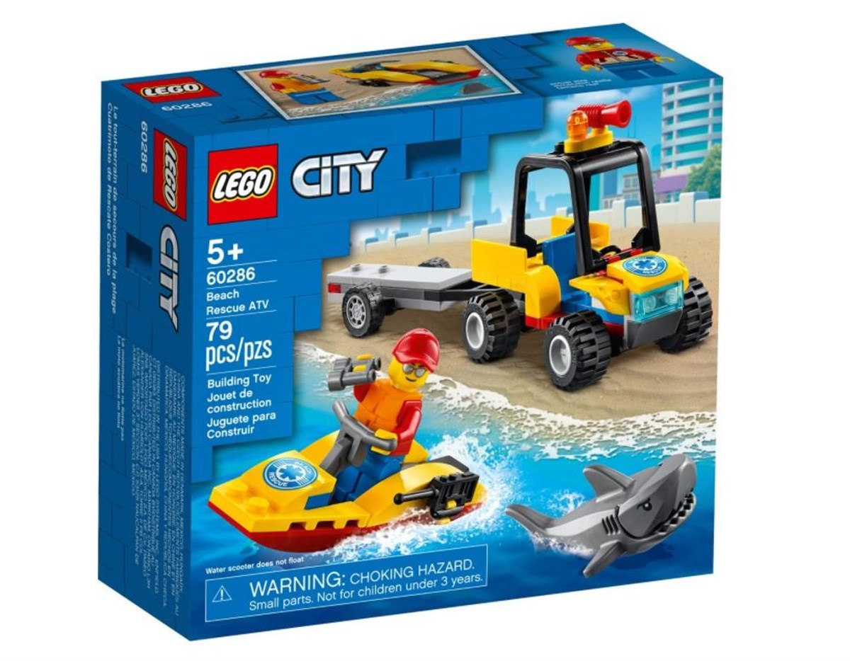 Lego City Plaj Kurtarma ATV'si 60286 | Toysall