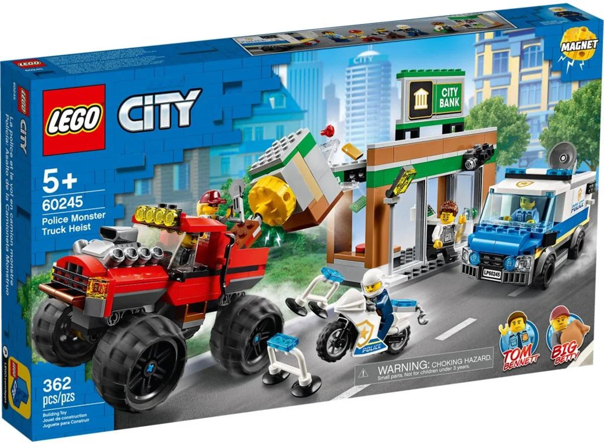 Lego City Polis Canavar Kamyon Soygunu 60245 | Toysall