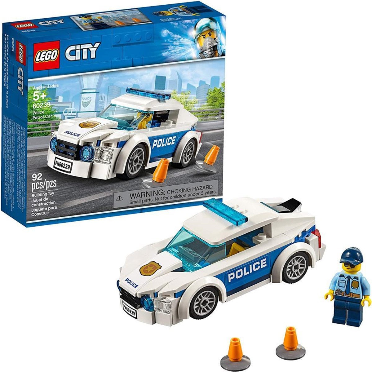 Lego City Polis Devriye Arabası 60239 | Toysall