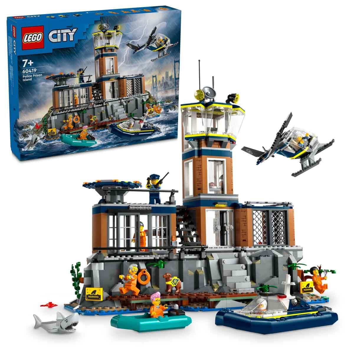 Lego City Polis Hapishane Adası 60419 | Toysall