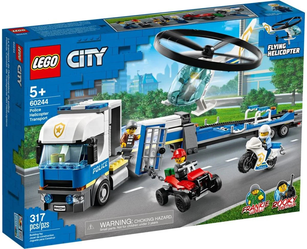 Lego City Polis Helikopteri Nakliyesi 60244 | Toysall