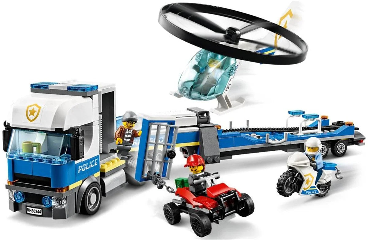 Lego City Polis Helikopteri Nakliyesi 60244 | Toysall