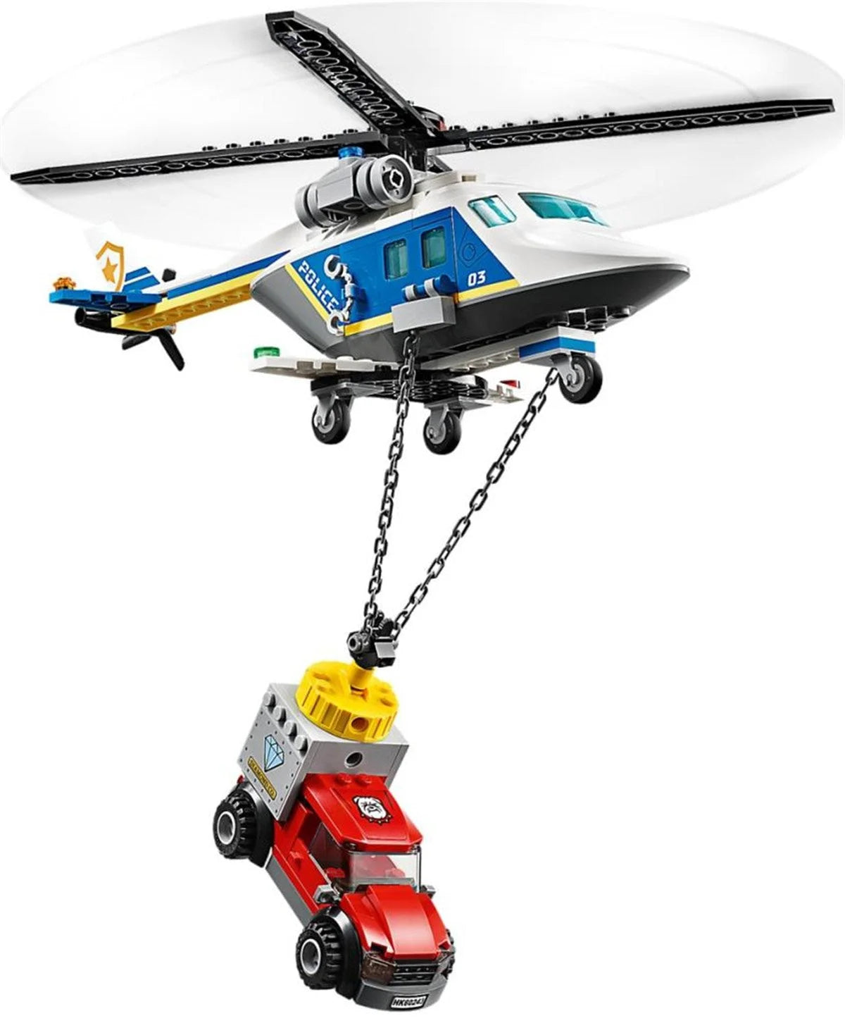 Lego City Polis Helikopteri Takibi 60243 | Toysall