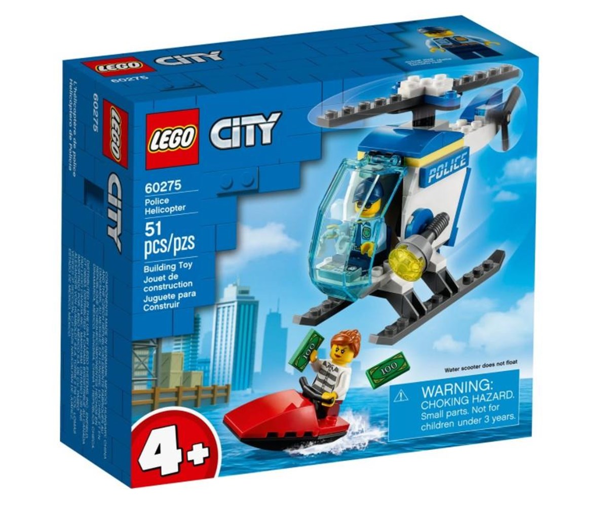 Lego City Polis Helikopteri Yapım Seti 60275 | Toysall