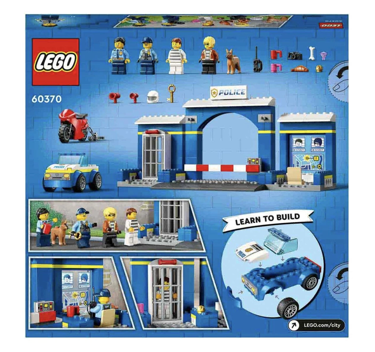 Lego City Polis Merkezi Takibi 60370 | Toysall