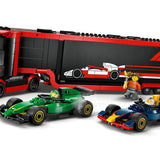 Lego City RB20 ve AMR24 F1 Arabalı F1 Kamyonu 60445