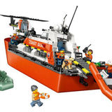 Lego City Sahil Güvenlik Kurtarma Botu ve Helikopteri 60504
