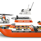 Lego City Sahil Güvenlik Kurtarma Botu ve Helikopteri 60504