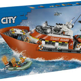 Lego City Sahil Güvenlik Kurtarma Botu ve Helikopteri 60504