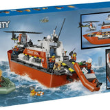 Lego City Sahil Güvenlik Kurtarma Botu ve Helikopteri 60504
