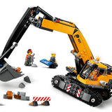 Lego City Sarı İnşaat Ekskavatörü 60420