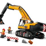 Lego City Sarı İnşaat Ekskavatörü 60420