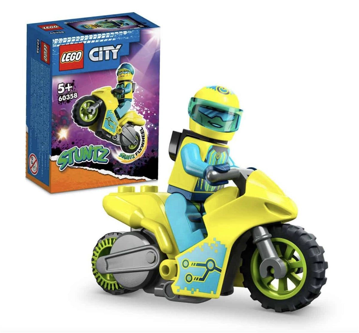 Lego City Siber Gösteri Motosikleti 60358 | Toysall