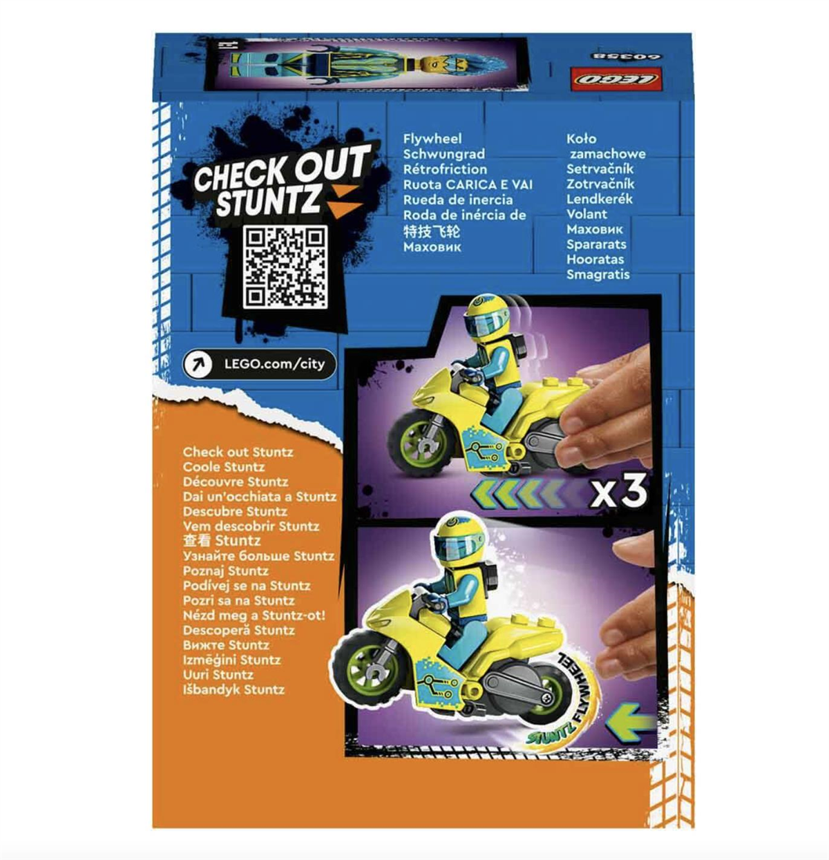 Lego City Siber Gösteri Motosikleti 60358 | Toysall
