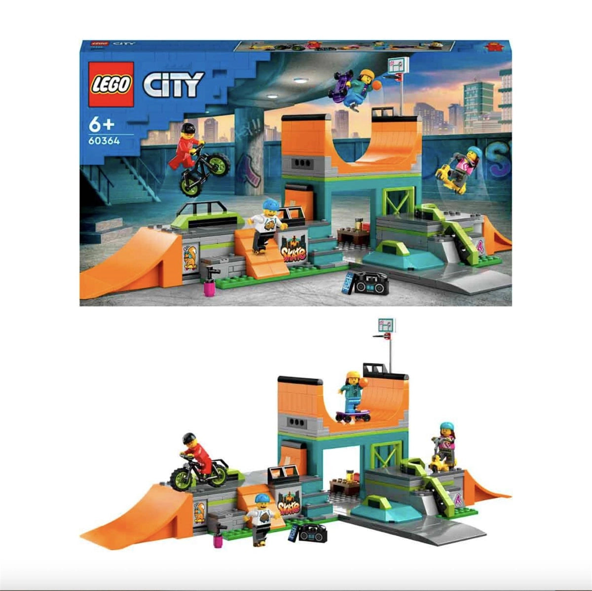 Lego City Sokak Kaykay Parkı 60364 | Toysall