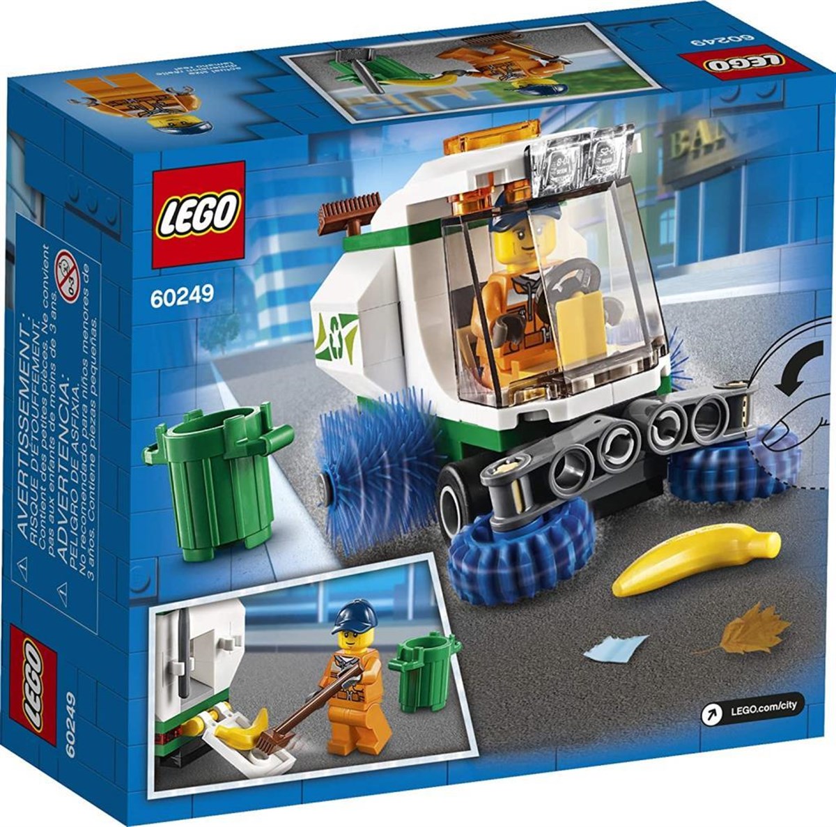 Lego City Sokak Süpürme Aracı 60249 | Toysall