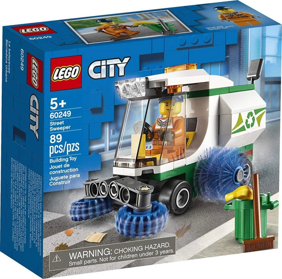 Lego City Sokak Süpürme Aracı 60249 | Toysall