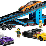 Lego City Spor Arabalı Araç Taşıma Kamyonu 60408