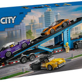 Lego City Spor Arabalı Araç Taşıma Kamyonu 60408