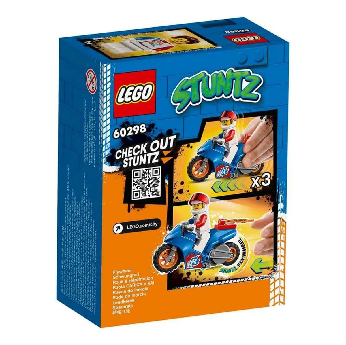 Lego City Stunt Roket Gösteri Motosikleti 60298 | Toysall