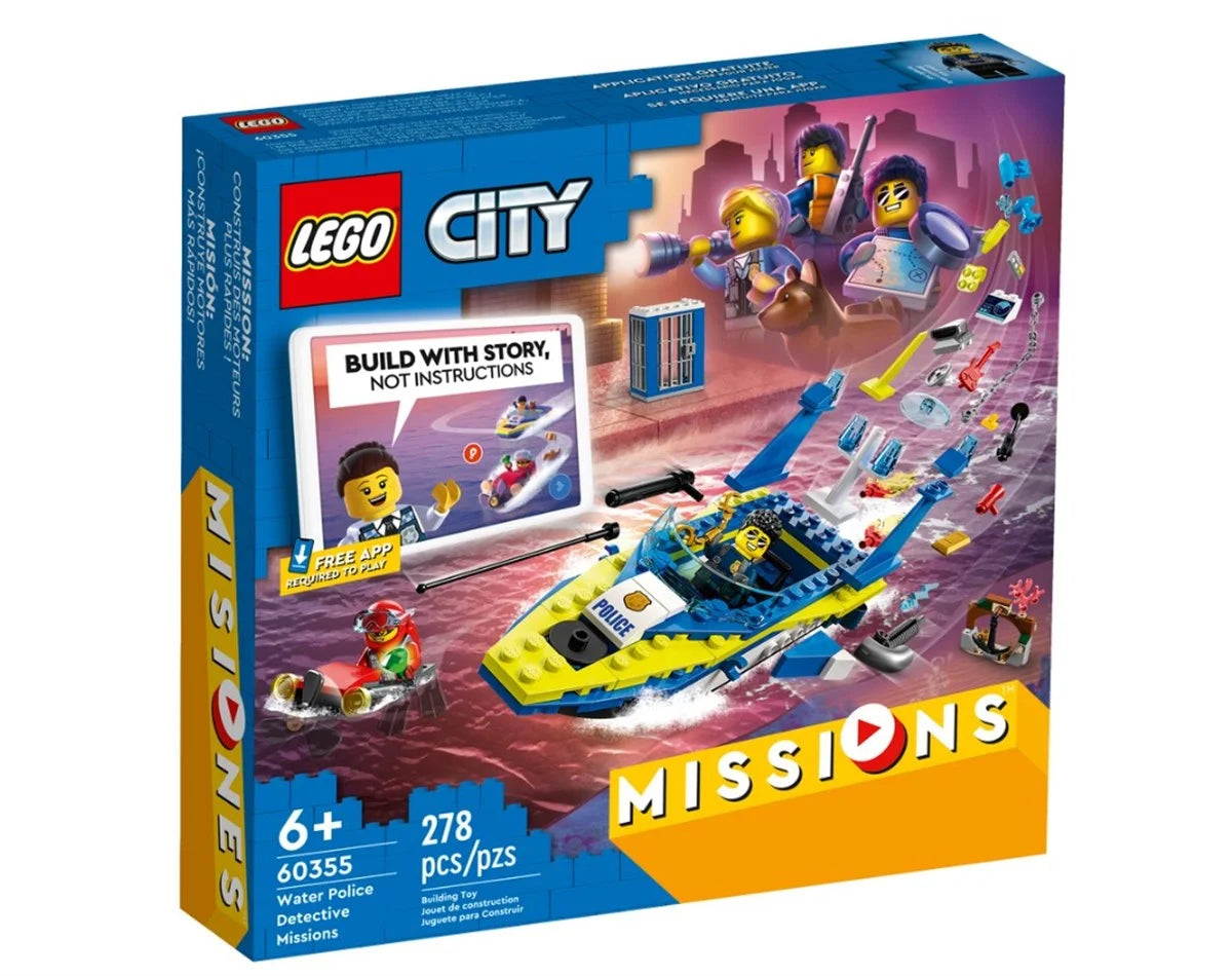 Lego City Su Polisi Dedektif Görevleri 60355 | Toysall