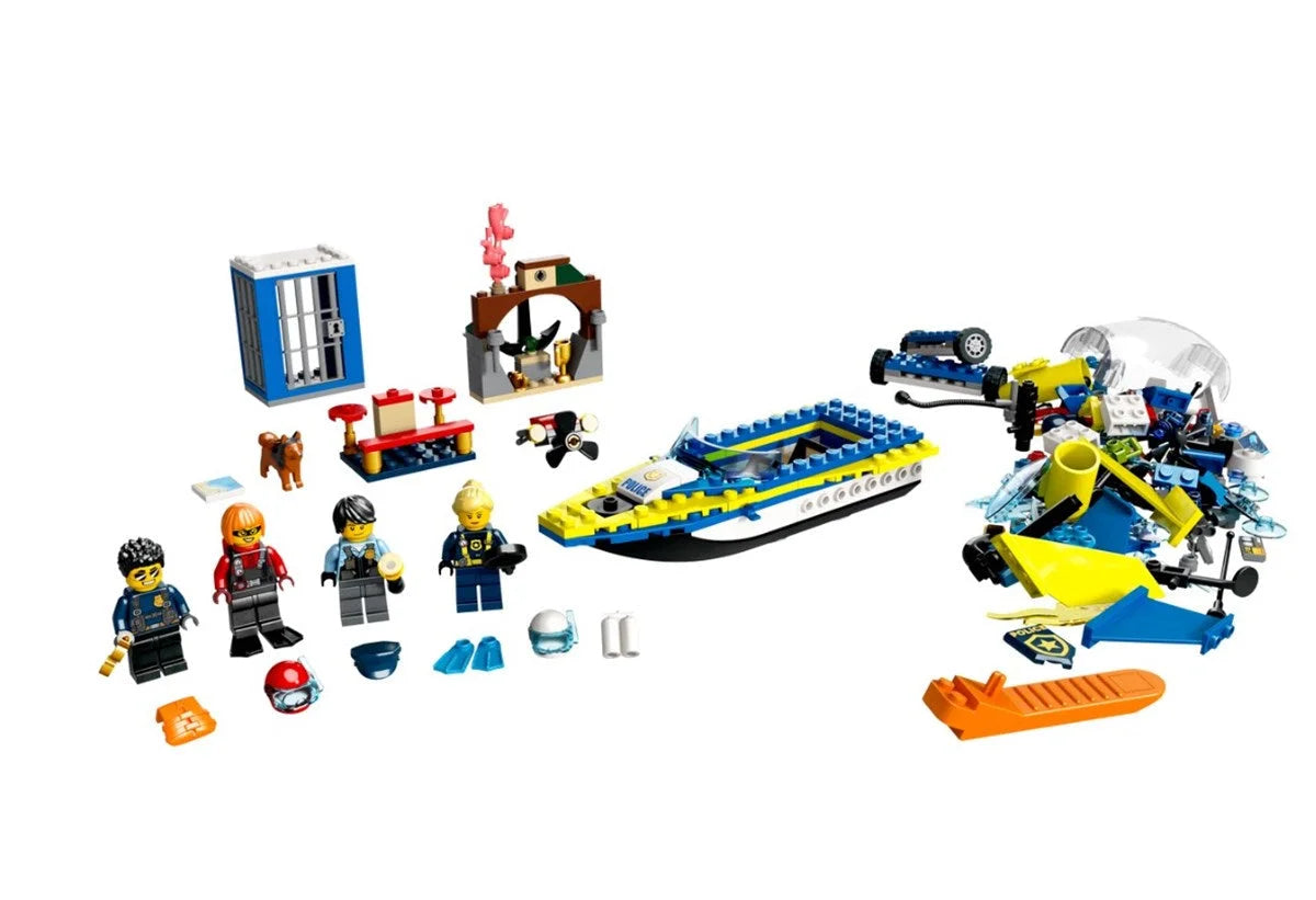 Lego City Su Polisi Dedektif Görevleri 60355 | Toysall