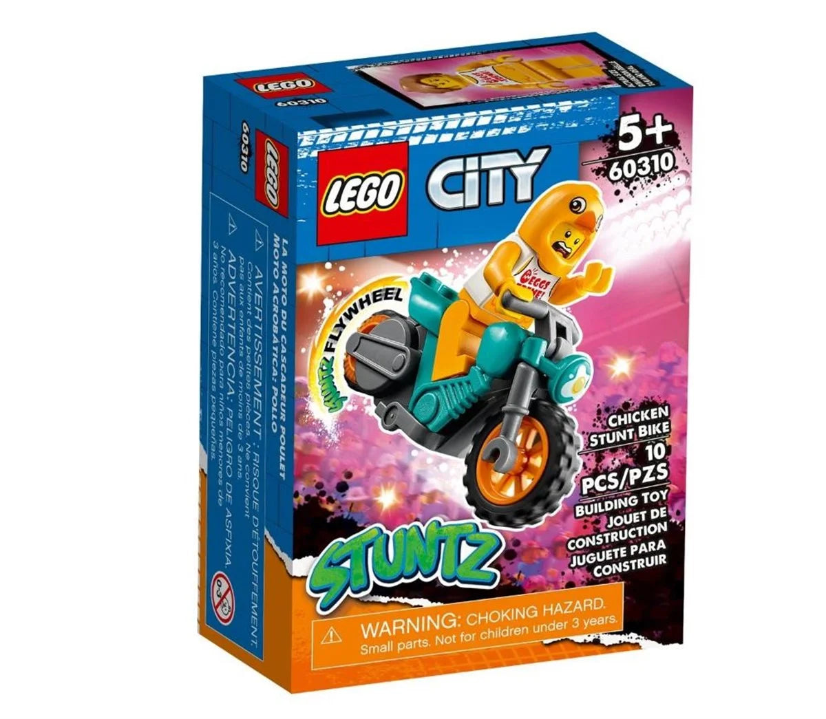 Lego City Tavuk Gösteri Motosikleti 60310 | Toysall